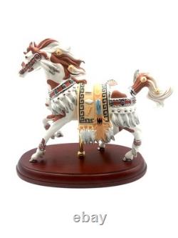 Rare Lenox 2004 The Pinto Carousel Horse Limited Edition of 3500 Box & COA