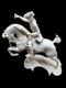 Rare Nymphenburg Figure Of A Hunter & Horse From The 20th Century