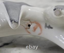 Rare Pair Art Deco Drasche Kobanya Porcelain Factory Horse Figurines Hungary