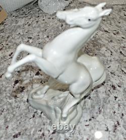 Rare Porceval Porcelain Horses Made in Spain, 11-1/4 high