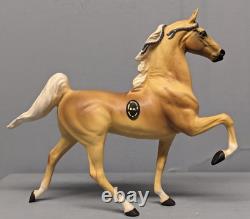 Rare San Marcos Hagen Renaker DW Saddlebred Horse Matte Palomino 1 of 50 Made