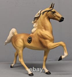 Rare San Marcos Hagen Renaker DW Saddlebred Horse Matte Palomino 1 of 50 Made