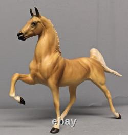 Rare San Marcos Hagen Renaker DW Saddlebred Horse Matte Palomino 1 of 50 Made