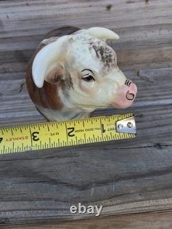 Rare Vintage 1954 Large Hagen-Renaker Designers' Workshop Hereford Bull Domino