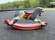Rare Vintage Halcyon Days Rocking Horse Frolic The Fearless Porcelain Figure