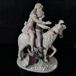 Rare Vintage Lladro Figurine #1251 Pony Ride Children on Horse