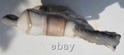 Rare Vintage Porcelain Nativity Horse By Mirmasu Gray Grey Made in Spain NMINT