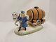 Rare Vintage Porcelain Vintner Horse Pulling Wine Barrels Gloss Victorian Figure