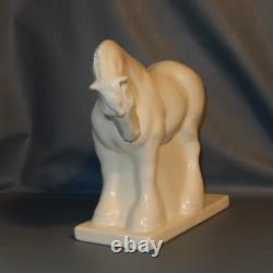 Rare WEDGWOOD Pottery HORSE Figure Roy Smith Shire Draft Art Deco Skeaping