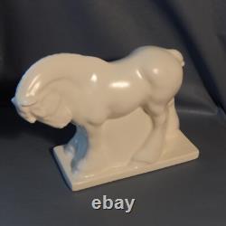 Rare WEDGWOOD Pottery HORSE Figure Roy Smith Shire Draft Art Deco Skeaping