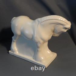 Rare WEDGWOOD Pottery HORSE Figure Roy Smith Shire Draft Art Deco Skeaping