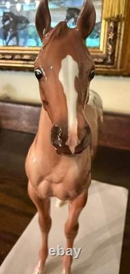 Rare and HTF Pour Horse Pottery Red Okie Clay Porcelain 7 excellent