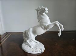 Rare vintage 1970s large Wallendorf horse figurine