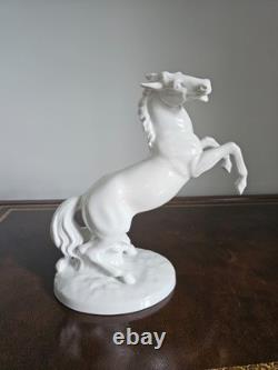 Rare vintage 1970s large Wallendorf horse figurine