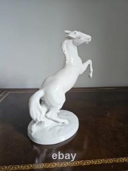 Rare vintage 1970s large Wallendorf horse figurine