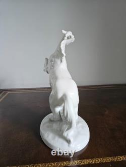 Rare vintage 1970s large Wallendorf horse figurine