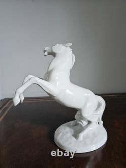 Rare vintage 1970s large Wallendorf horse figurine