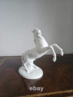 Rare vintage 1970s large Wallendorf horse figurine