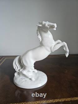 Rare vintage 1970s large Wallendorf horse figurine