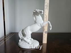 Rare vintage 1970s large Wallendorf horse figurine
