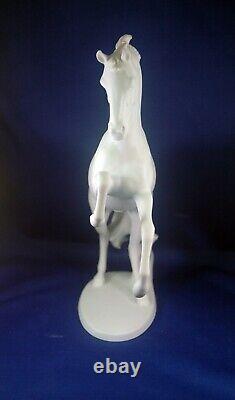 Rearing Stallion'Meteor'- Kaiser W Germany #380 Bochmann White Matte Porcelain