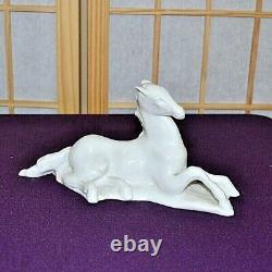 Rosenthal Bisque Porcelain Resting Horse Germany US Zone 1543