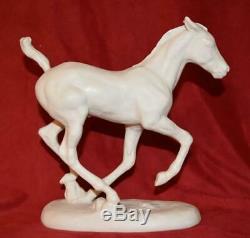 Rosenthal Germany Hussman Porcelain Running Foal Horse Figurine MINT