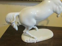 Rosenthal Germany Porcelain White Horse Figurine # 1252 F. Legat