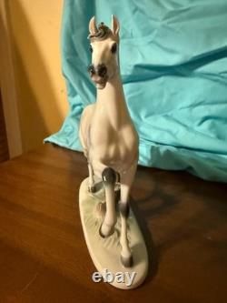 Rosenthal Horse Stallion Porcelain Muhammad in Dapple Gray Figurine