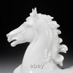 Rosenthal Karner White Porcelain Prancing Horse Figurine 1136 VTG A