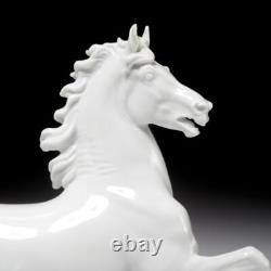 Rosenthal Karner White Porcelain Prancing Horse Figurine 1136 VTG B