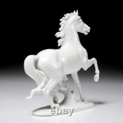 Rosenthal Karner White Porcelain Prancing Horse Figurine 1136 VTG B