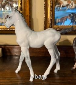 Rosenthal Large Standing Horse Foal German SELB Handpainted #1776 F. Heidenreich