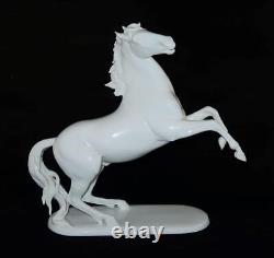 Rosenthal Porcelain Hugo Meisel 1047-33 Rearing Stallion Horse Figurine, 13