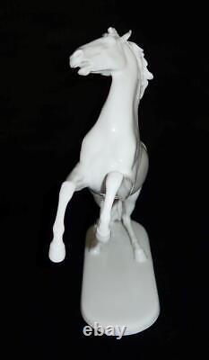 Rosenthal Porcelain Hugo Meisel 1047-33 Rearing Stallion Horse Figurine, 13