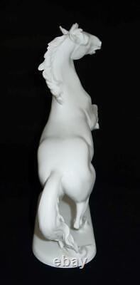 Rosenthal Porcelain Hugo Meisel 1047-33 Rearing Stallion Horse Figurine, 13