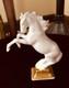 Rosenthal Selb-plossberg Germany Porcelain Rearing Horse White Figurine 3-7/8