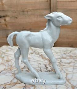 Rosenthal porcelain Horse Foal By G Friedrich White German Porcelain Fine