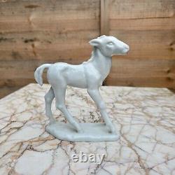 Rosenthal porcelain Horse Foal By G Friedrich White German Porcelain Fine