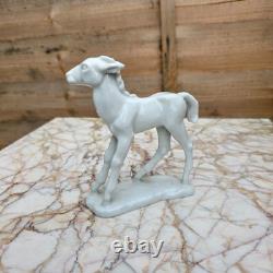 Rosenthal porcelain Horse Foal By G Friedrich White German Porcelain Fine