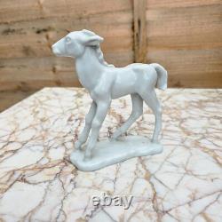 Rosenthal porcelain Horse Foal By G Friedrich White German Porcelain Fine