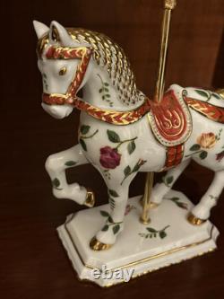 Royal Albert Old Country Roses Carousel Horse Figurine Limited Edition Numbered