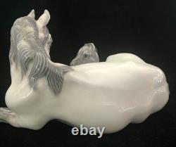 Royal Copenhagen Denmark Horse Figurine Mare and Foal 4698 Artist Jeanne Grut