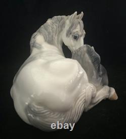 Royal Copenhagen Denmark Horse Figurine Mare and Foal 4698 Artist Jeanne Grut