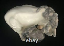 Royal Copenhagen Denmark Horse Figurine Mare and Foal 4698 Artist Jeanne Grut