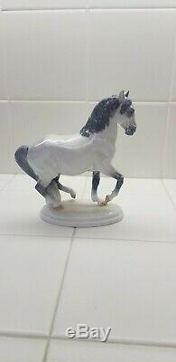 Royal Copenhagen Denmark Porcelain Lipizzan Horse Figurine MINT Fact 1st 4752