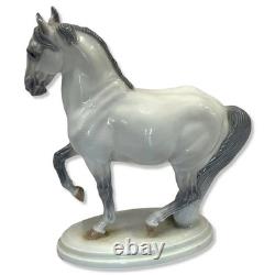 Royal Copenhagen Glazed Porcelain Horse Figurine