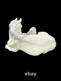 Royal Copenhagen Mare & Foal Porcelain Figurine #4698 Glazed Germany