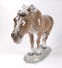 Royal Copenhagen Windswept Horse 1362 Perfect