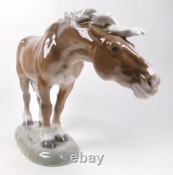 Royal Copenhagen Windswept Horse 1362 Perfect